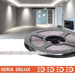 Taśma LED Delux LB 24V 160led/m SMD4014   2.2W/m 6500K IP20 320lm/m 10mm CRI90 PL7Y 50m