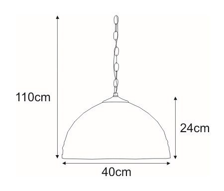 Lampa wisząca K-P161551 z serii SARGAN
