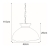 Lampa wisząca K-P16550 z serii FRUIT