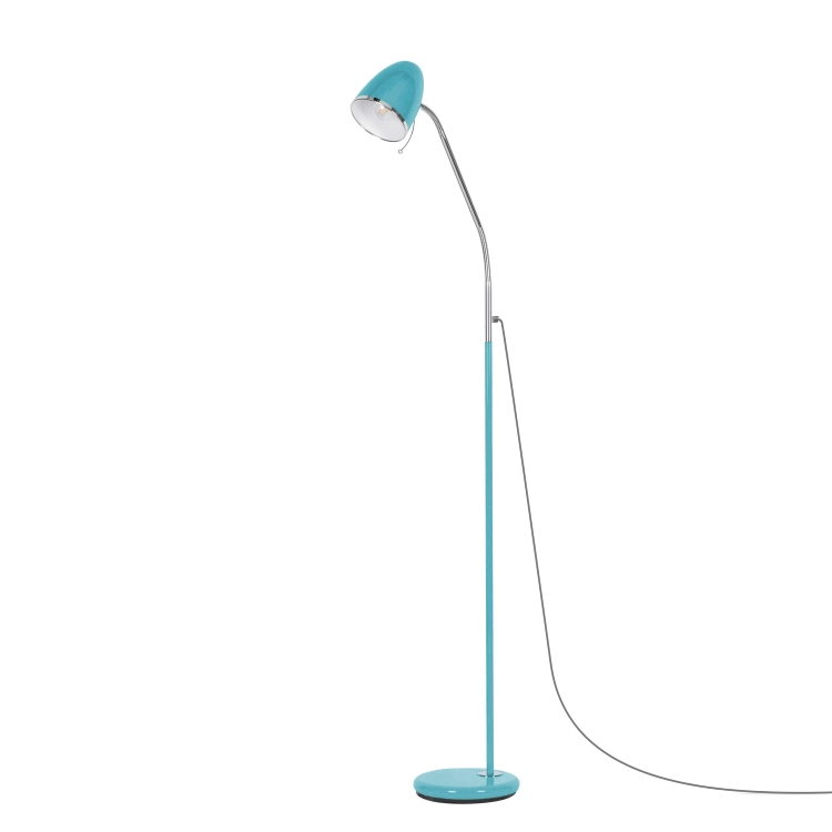 Lampa podłogowa K-MT-201 TURKUSOWY z serii KAJTEK I