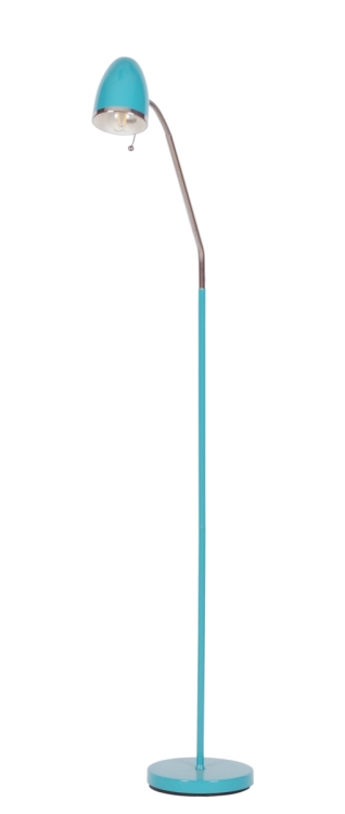 Lampa podłogowa K-MT-201 TURKUSOWY z serii KAJTEK I