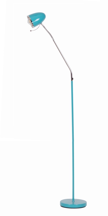 Lampa podłogowa K-MT-201 TURKUSOWY z serii KAJTEK I