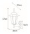 Kinkiet K-5009A UP CZARNY z serii STANDARD