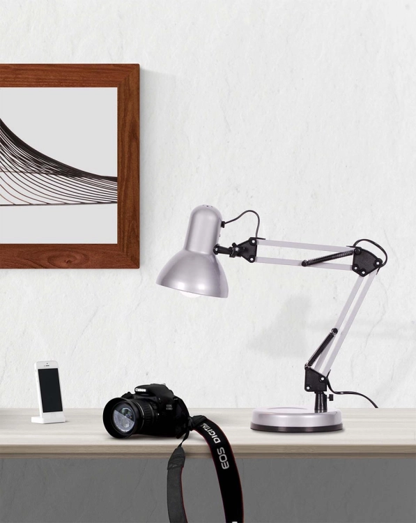 Lampka biurkowa K-MT-COSMO SREBRNY z serii COSMO
