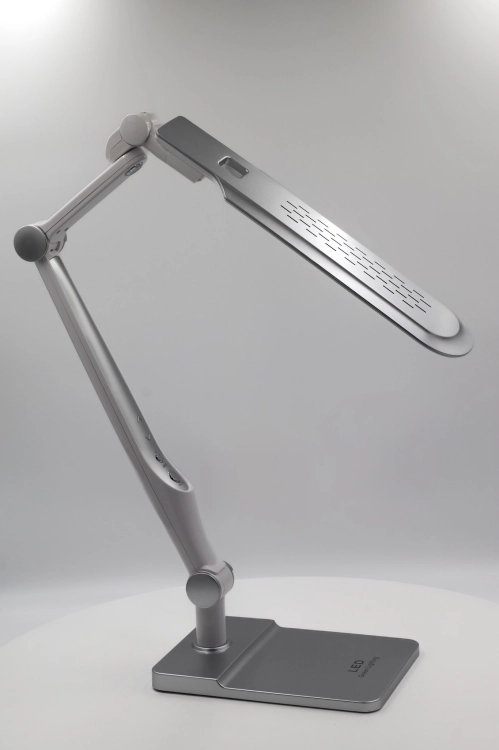Lampka biurkowa K-BL1207 SREBRNY z serii MICA