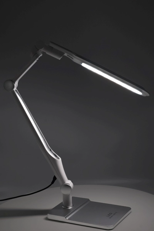 Lampka biurkowa K-BL1207 SREBRNY z serii MICA