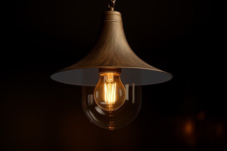 Lampa ogrodowa wisząca K-8126 CZARNY/ZŁOTY z serii BOSTON