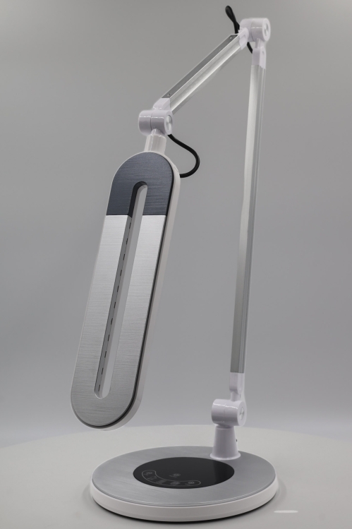Lampka biurkowa K-BL1221 SREBRNY z serii ALETTE