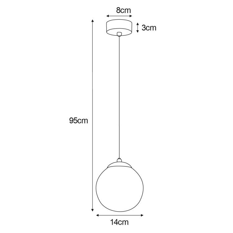Lampa wisząca K-5420 z serii REA