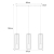 Lampa wisząca K-4936 z serii GABIA