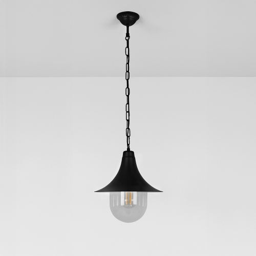 Lampa ogrodowa wisząca K-8131 CZARNY z serii BOSTON