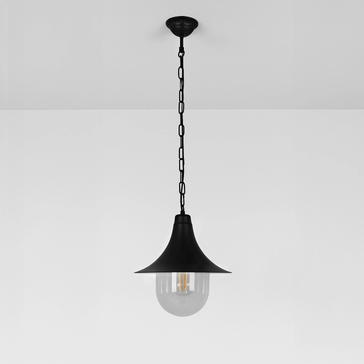 Lampa ogrodowa wisząca K-8131 CZARNY z serii BOSTON