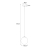 Lampa wisząca K-4920 z serii SAVOY