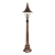 Lampa ogrodowa stojąca K-8129 CZARNY/ZŁOTY z serii BOSTON