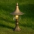 Lampa ogrodowa stojąca K-8128 CZARNY/ZŁOTY z serii BOSTON