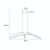 Lampa wisząca K-8234 z serii SNOW