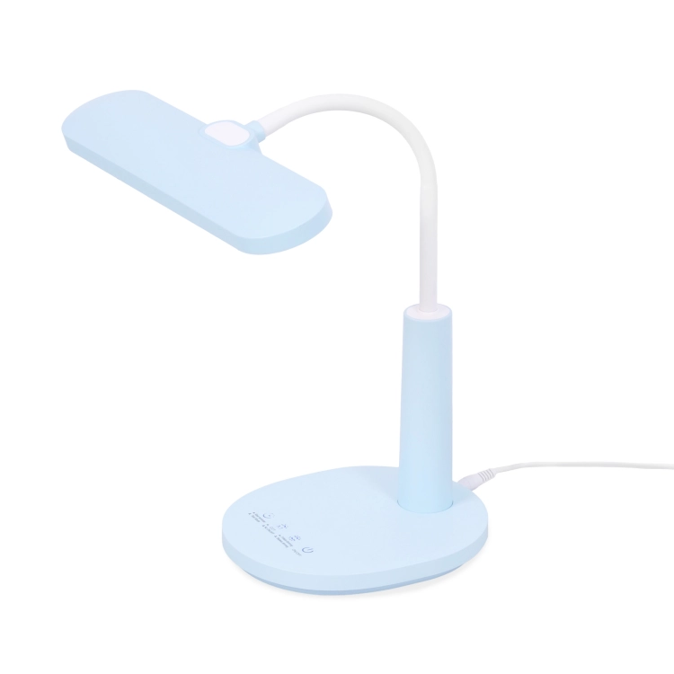Lampka biurkowa K-BL1521 NIEBIESKI z serii MILO