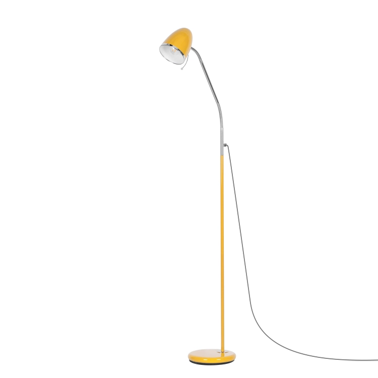 Lampa podłogowa K-MT-201 ŻÓŁTY z serii KAJTEK I