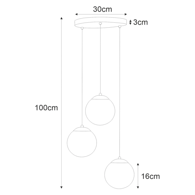 Lampa wisząca K-4746 z serii CAMINA