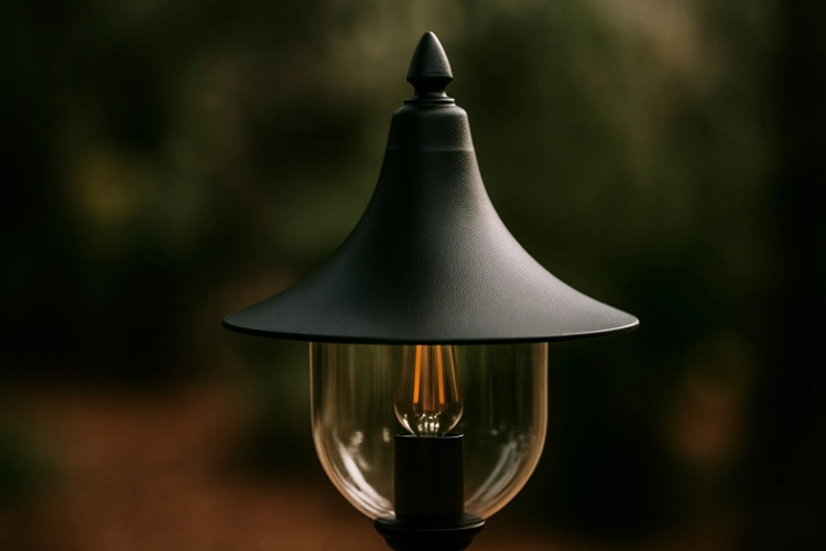 Lampa ogrodowa stojąca K-8134 CZARNY z serii BOSTON