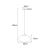Lampa wisząca K-5676 z serii ARCO