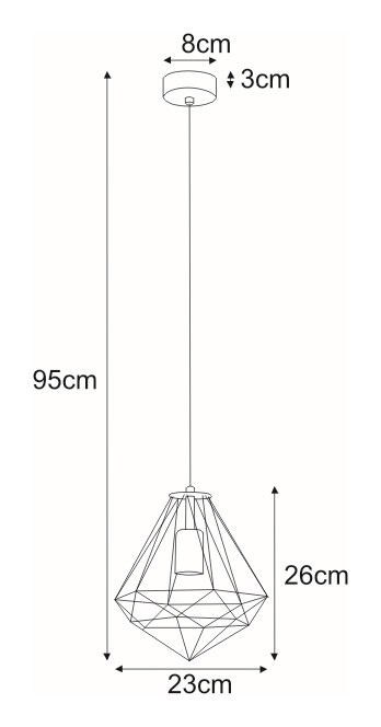 Lampa wisząca K-4018 z serii MARKO