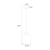 Lampa wisząca K-5520 z serii AURELIA