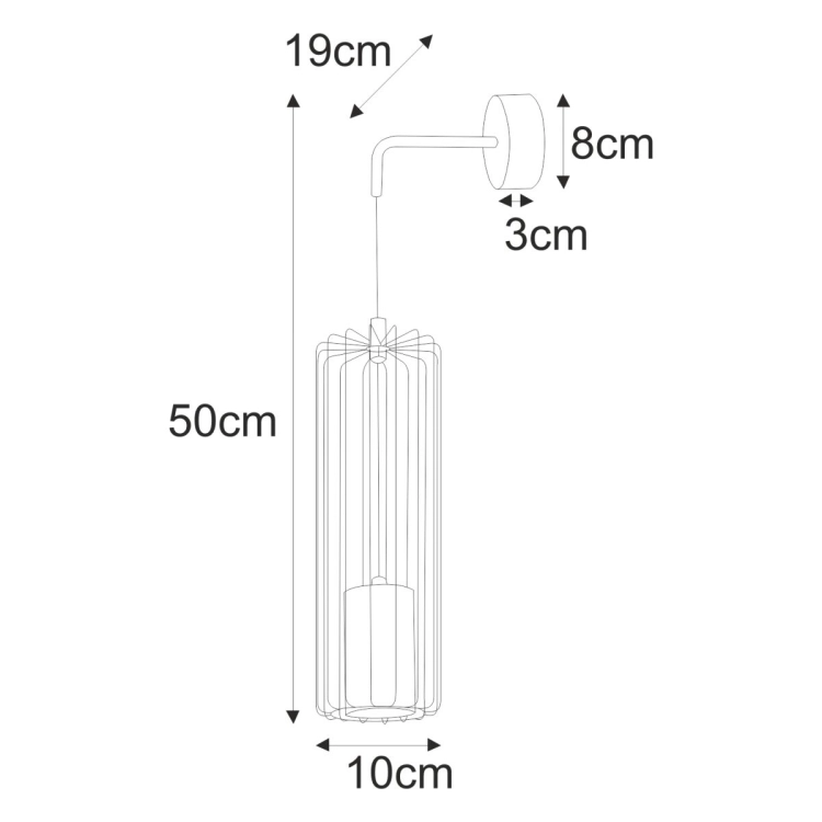 Kinkiet K-4939 z serii GABIA