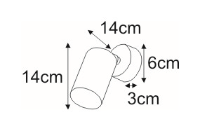 Lampa sufitowa k-5820 z serii MATI