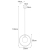 Lampa wisząca K-5390 z serii RITUS