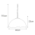 Lampa wisząca K-P16835 z serii ROSE
