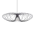Lampa wisząca K-3409 z serii TIZI
