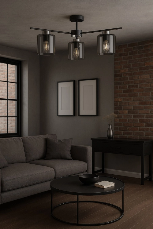 Lampa sufitowa K-5526 z serii LUNA