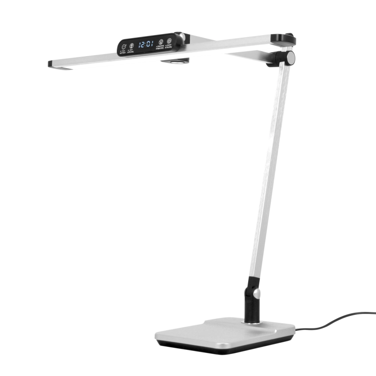Lampka biurkowa K-BL1321 SREBRNY z serii ARES