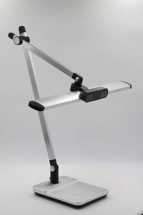 Lampka biurkowa K-BL1321 SREBRNY z serii ARES