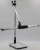 Lampka biurkowa K-BL1321 SREBRNY z serii ARES