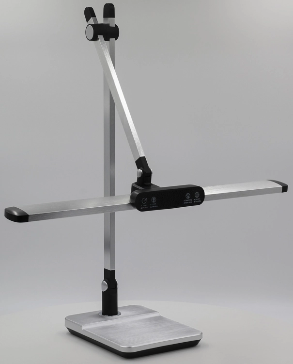Lampka biurkowa K-BL1321 SREBRNY z serii ARES