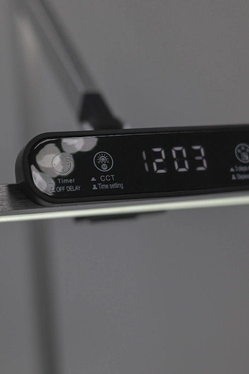 Lampka biurkowa K-BL1321 SREBRNY z serii ARES