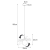 Lampa wisząca K-5371 z serii SANTE