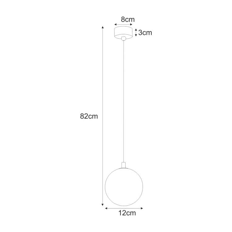 Lampa wisząca K-5560 z serii GALAXY
