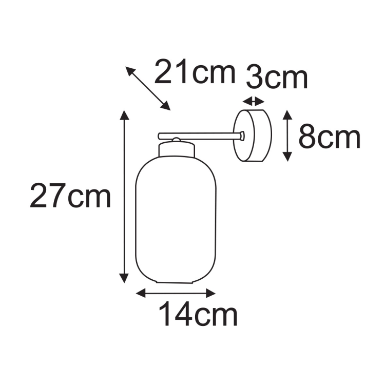Kinkiet K-5737 z serii VILAR