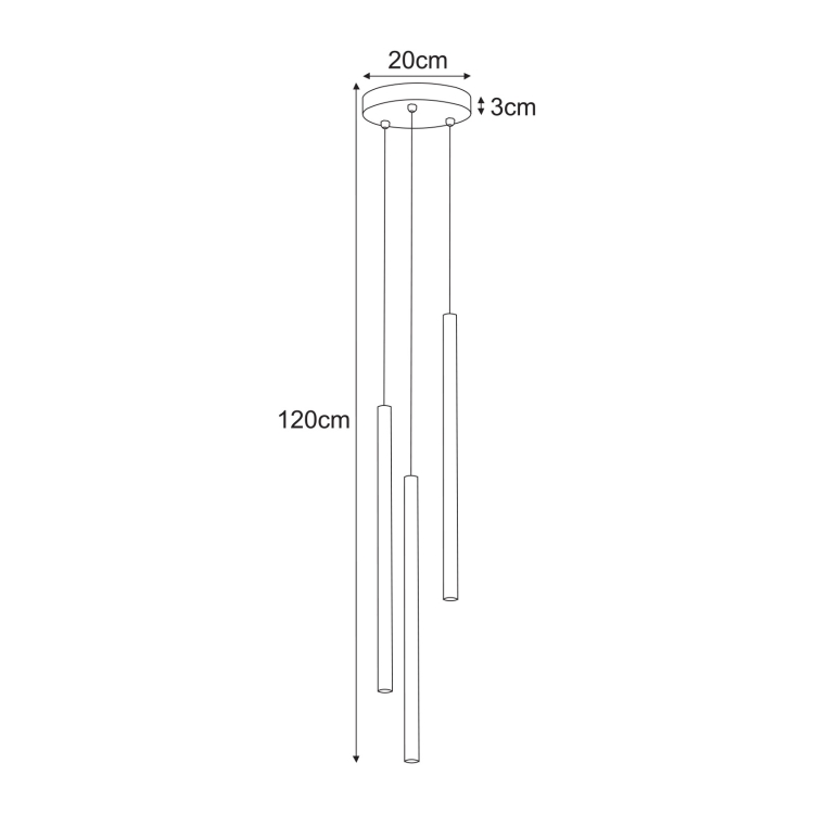 Lampa wisząca K-5836 z serii SUNO