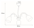 Lampa sufitowa K-JSL-6218/3 CHR z serii ARON