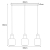 Lampa wisząca K-5263 z serii DENIS