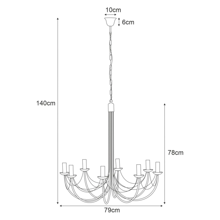 Lampa wisząca K-3521 z serii PERSEO