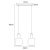 Lampa wisząca K-5261 z serii DENIS