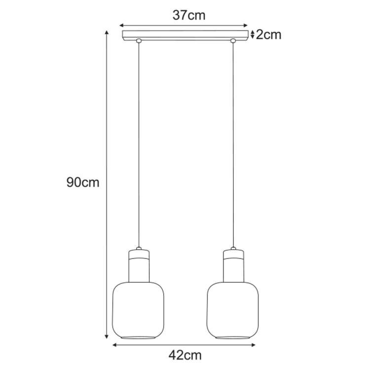Lampa wisząca K-5261 z serii DENIS