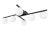 Lampa sufitowa K-5461 z serii KORFU