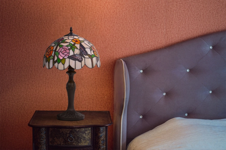 Lampka stołowa K-G12835 z serii ROSE
