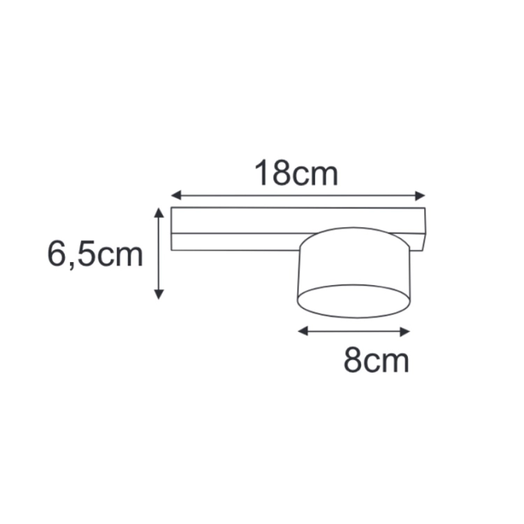 Lampa sufitowa K-5530 z serii CRUZ